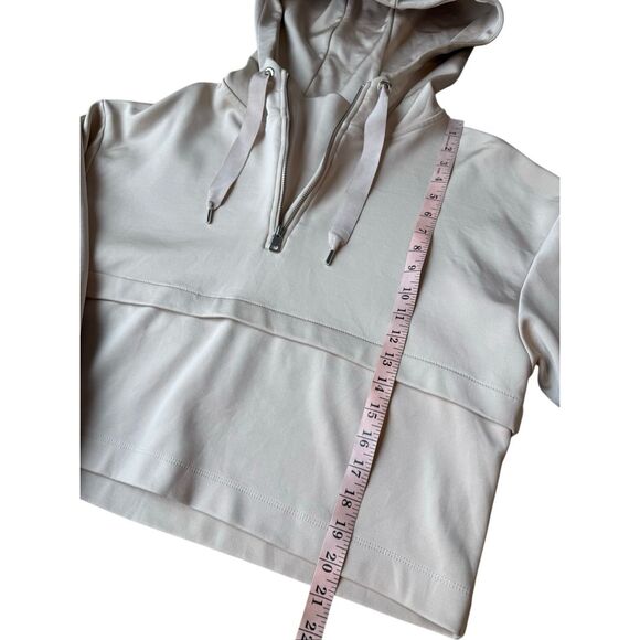 Ivy Park Athleisure Satin Crop Hoodie Size M - Picture 10 of 12